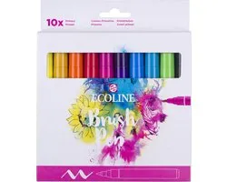 Ecoline Brush Pen set | 10 kleuren