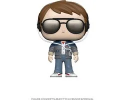 Funko Pop Back to the Future Marty with Glasses Vinyl Figure