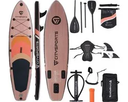 CITYSPORTS SUP Board - Paddle Board - Opblaasbaar Paddle Board - Verstelbare Peddel - Complete Set - 320 cm - Max. 160 kg