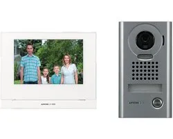 Video Deurbel Draadloos - WIFI - Intercomset Opbouw - Aiphone Jos-1VW