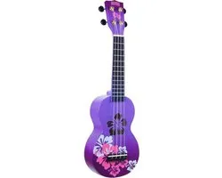 Série Designer Sop Uke - Hibiscus (Purple Burst)