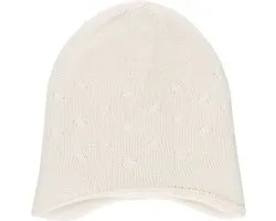 Bold Bamboo kinder muts Hári - Kind 1-4 jaar - 100% organisch bamboe - Knit beanie - Gebroken Wit