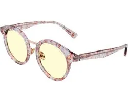 GUNNAR - Tokidoki - Flower Power Gaming Bril - Computerbril - Blauw Licht Bril - Blue Light Glasses 0.2 Sterkte Amber