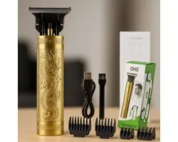 T9 - Luxe Tondeuse met LCD Display - Inclusief 4 Opzetkammen - USB Opaadbaar - Professionele Trimmer - Scheerapparaat - Baardtrimmer - Precisietrimmer- Draadloos - USB Opladen - Haarstyling -