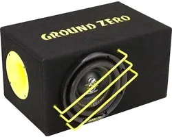 Ground Zero GZRB 20SPL - Autosubwoofer - 8” SPL Geventileerde Subwoofer met Behuizing - 1000 Watt