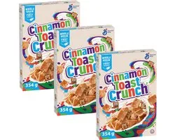 General Mills - Cinnamon Toast Crunch - 3 x 354 g