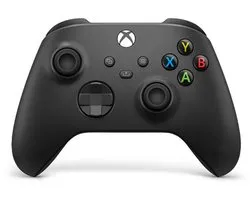 Manette sans fil Xbox Carbon Black pour Xbox Series X|S, Xbox One, Windows 10 et Mobile