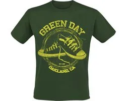 Green Day All Star Heren T-shirt - groen - M