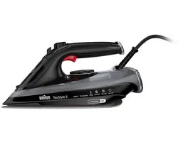 Braun TexStyle 5 SI 5088 BK Fer à repasser à sec ou à vapeur EloxalPlus soleplate 2800 W Noir
