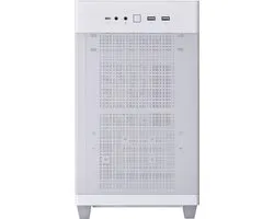 ASUS Prime AP201 - PC Behuizing - Tower Small form factor - Micro ATX - Mini ITX - Wit