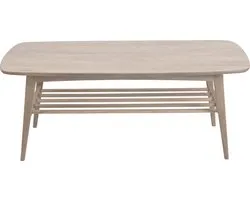 Bendt Salontafel 'Ebba' 120 x 60cm, kleur Whitewash