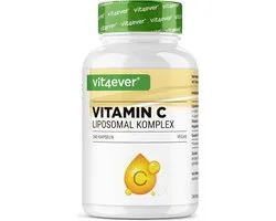 Vit4ever Liposomale vitamine C - 240 veganistische capsules - Premium: Hoog gedoseerd met 1000mg pure vitamine per dag - Bijzonder hoge biologische beschikbaarheid
