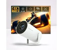 Magcubic Ultimate Portable WiFi 6 Mini Beamer 4K/200 ANSI Projecteur Stream - HY300 - BT 5.0 - Android - Home Cinéma -