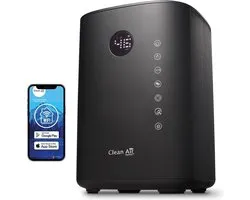 Clean Air Optima CA-605 humidificateur Ultrasonic 5 L 138 W Noir, Blanc