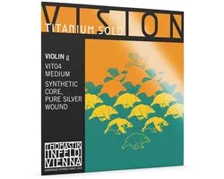 Thomastik Infeld VIT-04 violin string G-4 4/4, synthetic core, silver wound