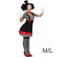 "Mime kostuum voor vrouwen  - Verkleedkleding - M/L"
