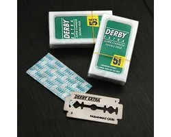 Derby Extra Dubbele Rand Vervanging Handleiding Scheermes Blades (10 Mesjes)