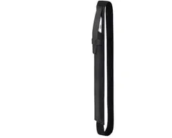CHPN - Hoesje geschikt voor Apple Pencil - Zwarte Pencil case - PU lederen hoes - Hoesje voor stylus touch pen - Met elastiek - Zwart - Universeel