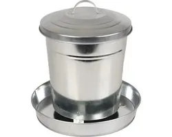 Voederbak Kippen - 4KG - Trapbak - Feedomatic - Eetbak Kippen - Trapbak Kippen - Voedersilo Kippen
