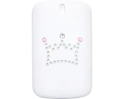 Force Case, Reinigingsspray 15 ml Magic Strass Crown antibacterieel met microvezeldoekje, Wit