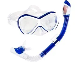 Atlantis Abaco Combo - Snorkelset - Duikbril - Snorkel - Kinderen - Blauw