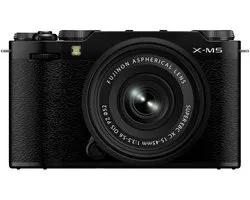Fujifilm X-M5 BLACK Kit XC15-45mm F3.5-5.6 OIS PZ MILC 26,1 MP X-Trans CMOS 4 6240 x 4160 Pixels Zwart