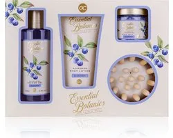 cadeau vrouw - Wellness cadeaupakket- geschenkset - essential botanics - blauwebessen - Kado vrouwen, moeder, vriendin, zus, oma, mama