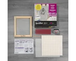 Speedball Kit beginner screen printing craft vinyl - zeefdruk