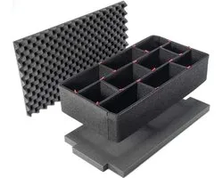 Peli 1510 with foam, Black, Rack Case