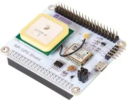 Whadda NEO-6M GPS-shield voor Raspberry Pi, u.fl-aansluiting, keramische antenne, 50-kanaals GPS-ontvanger