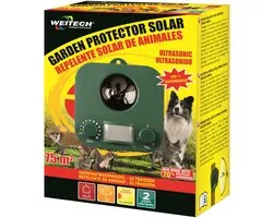 Weitech WK0053 Garden Protector 3 Dierenverjager - 50 m² - Solar - Ultrasoon