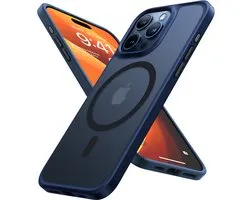 Torras - Guardian Magnetic Series - iPhone 15 Pro Max - Navy Blue