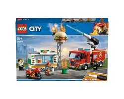 LEGO City Burger Bar Fire Rescue 60214