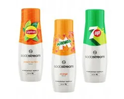 Sodastream - Concentraten - Lipton Ice Tea Peach - Mirinda - 7UP