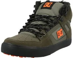 Chaussures Dc Chaussures pour femmes Pure High-top Winter - Dusty Olive/orange