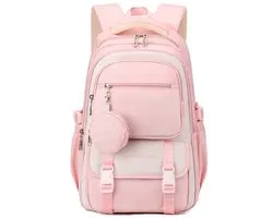 Woongenotonline - Schooltas-rugzak - Comfortabel design - Ruime opbergruimte