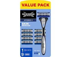 Rasoir Wilkinson Sword Hydro 3 avec 9 lames