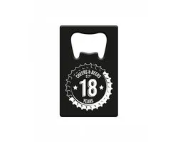 Metal beer opener - 18