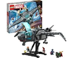 LEGO 76248 Marvel De Avengers Quinjet, Infinity Saga Set met Ruimteschip en Personages