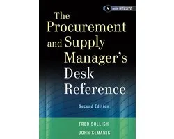 The Procurement And Supply Manager's Desk Reference
