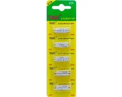12V 27A Alkaline Batterijen – Langdurig Power Pack (5 Stuks) - Geschikt voor Afstandsbedieningen, Auto Alarmen en Elektronische Apparaten