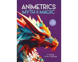 Sticker by Number Geometric Puzzles- Animetrics Myth and Magic