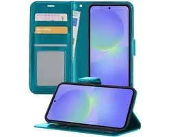 Étui Adapté pour Samsung A36 Étui Book Case Étui Portefeuille Étui Portefeuille - Étui Adapté pour Samsung Galaxy A36 Étui Bookcase Étui - Turquoise