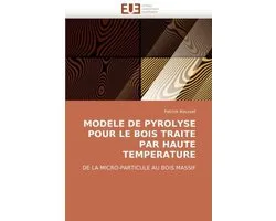 Modele De Pyrolyse Pour Le Bois Traite Par Haute Temperature