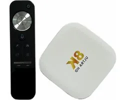 Android TV Box - Smart Media Player - Films Kijken - Android 13 - 4GB 32GB - Wit