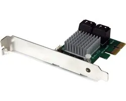 StarTech.com Carte contrôleur RAID 4 ports PCI Express 2.0 SATA III 6 Gbit / s avec hiérarchisation SSD HyperDuo