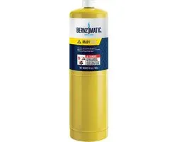 Bernzomatic MAP-PRO / PRO-MAX wegwerp gaspatroon cilinder - MG9 "CGA600 US" aansluiting - Originele kwaliteit - Maximale hitte