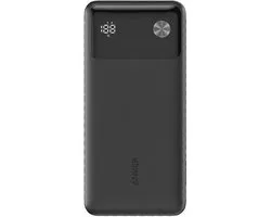 Banque d'alimentation Anker - Banque d'alimentation 10 000 mAh avec câble USB-C - Puissance maximale PD 22,5 W avec 1 x USB-C, 1 x USB-A - compatible avec les séries iPhone 15/14, MacBook, Galaxy, iPad, AirPods et bien plus encore