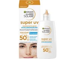 Garnier Ambre Solaire zonnefluid met hyaluronzuur, SPF 50+, 40 ml