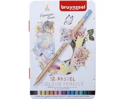 Bruynzeel Expression Kleurpotloden pasteltinten blik 12